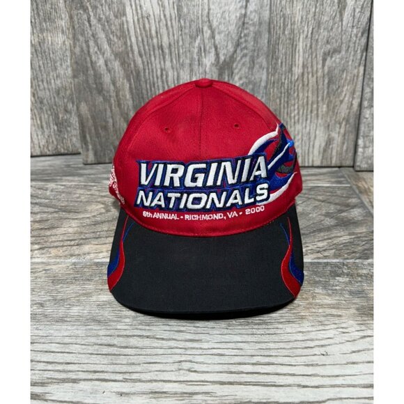 Vintage Virginia Nationals NHRA Winston Drag Racing Richmond 2000 Snapback Hat - Picture 1 of 9
